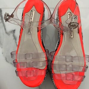 Sophia Webster Wrapped Suki Jelly Espadrille 36.5